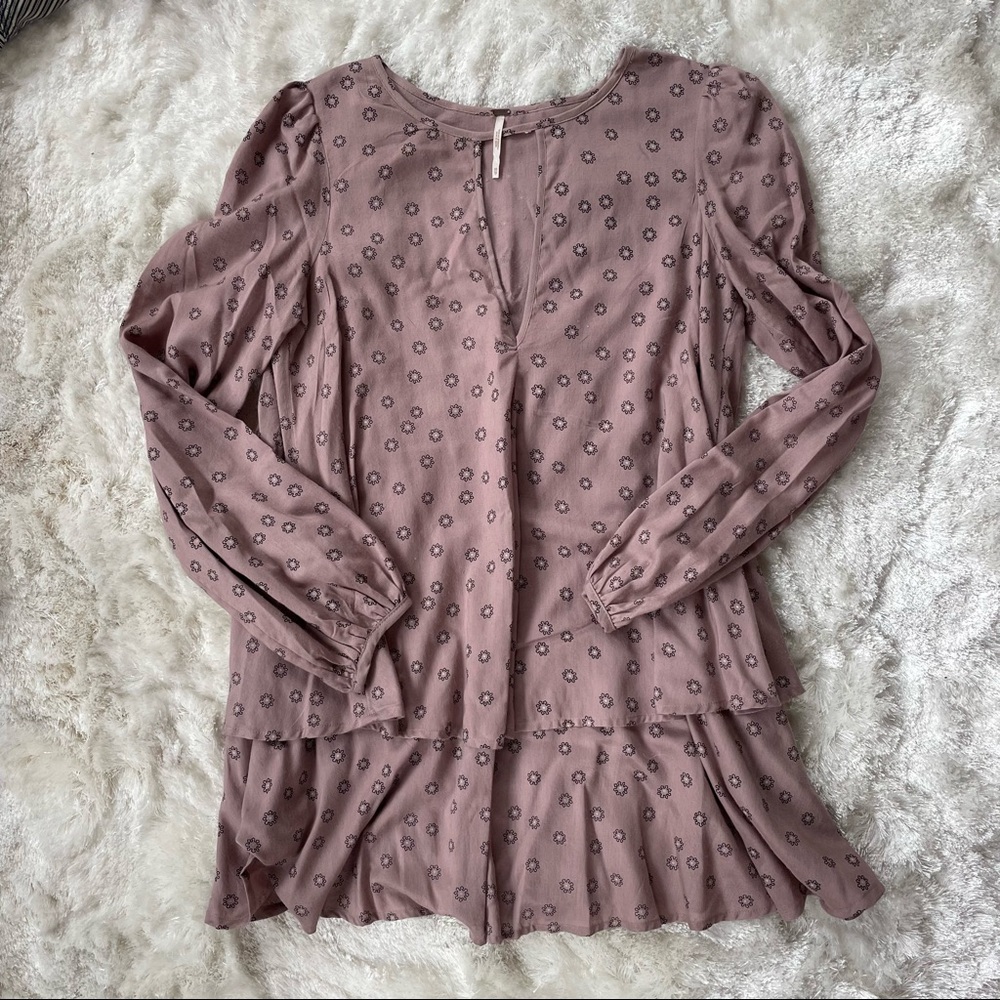 Free people long sleeve dress